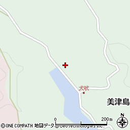 長崎県対馬市美津島町犬吠146周辺の地図