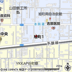 香川県坂出市旭町1丁目1-51周辺の地図