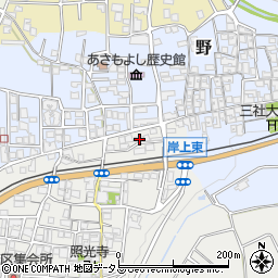 和歌山県橋本市岸上445周辺の地図