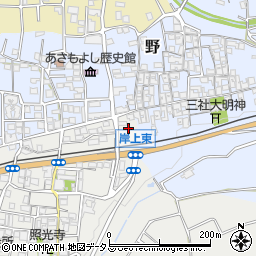 和歌山県橋本市岸上451周辺の地図