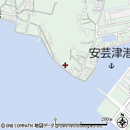 広島県東広島市安芸津町木谷191周辺の地図