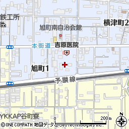 香川県坂出市旭町1丁目2周辺の地図