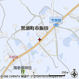 広島県東広島市黒瀬町市飯田1022周辺の地図