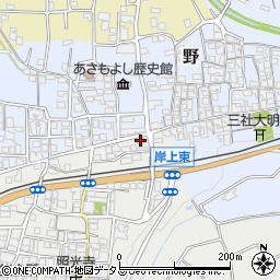 和歌山県橋本市岸上444周辺の地図