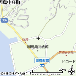 広島県尾道市因島中庄町2047周辺の地図