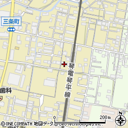 香川県高松市三条町285周辺の地図