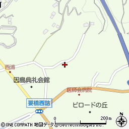 広島県尾道市因島中庄町2409周辺の地図