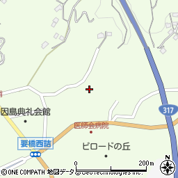 広島県尾道市因島中庄町2411周辺の地図