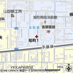 香川県坂出市旭町1丁目1-29周辺の地図