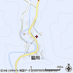 〒638-0202 奈良県吉野郡黒滝村脇川の地図