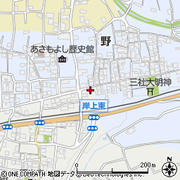 和歌山県橋本市岸上436周辺の地図