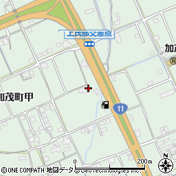 香川県坂出市加茂町甲526-2周辺の地図
