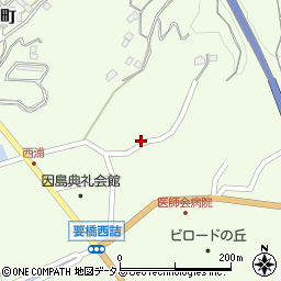 広島県尾道市因島中庄町2400周辺の地図