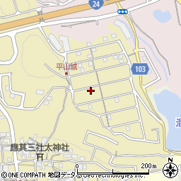 和歌山県橋本市高野口町応其448-19周辺の地図