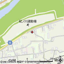 和歌山県橋本市向副118周辺の地図