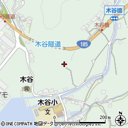 広島県東広島市安芸津町木谷3512周辺の地図