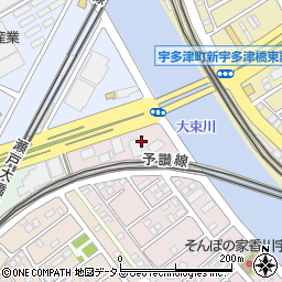 香川県綾歌郡宇多津町浜九番丁155周辺の地図