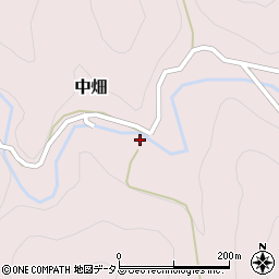 和歌山県紀の川市中畑6周辺の地図