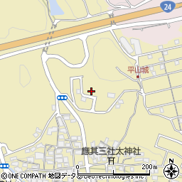 和歌山県橋本市高野口町応其383-6周辺の地図