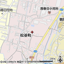 香川県高松市松並町624周辺の地図