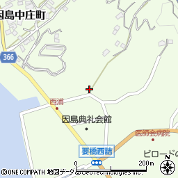 広島県尾道市因島中庄町2324周辺の地図