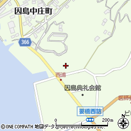 広島県尾道市因島中庄町2319周辺の地図