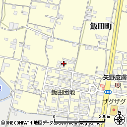 香川県高松市飯田町73周辺の地図