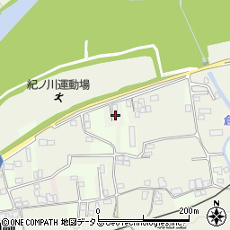 和歌山県橋本市向副145周辺の地図