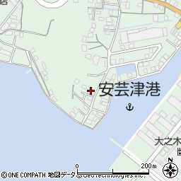 広島県東広島市安芸津町木谷328周辺の地図