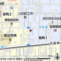 香川県坂出市旭町1丁目1-16周辺の地図
