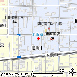 香川県坂出市旭町1丁目1-27周辺の地図