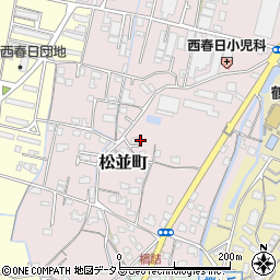 香川県高松市松並町625周辺の地図
