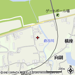 和歌山県橋本市向副135周辺の地図