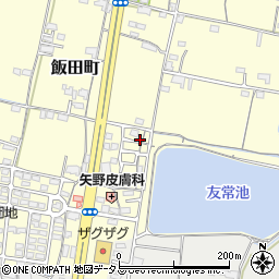 香川県高松市飯田町8周辺の地図