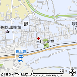 和歌山県橋本市野389周辺の地図