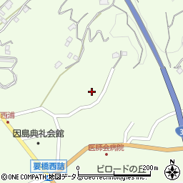 広島県尾道市因島中庄町2373周辺の地図