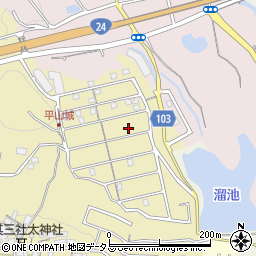 和歌山県橋本市高野口町応其443-80周辺の地図