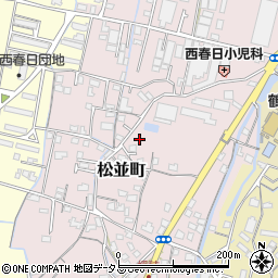 香川県高松市松並町624-10周辺の地図