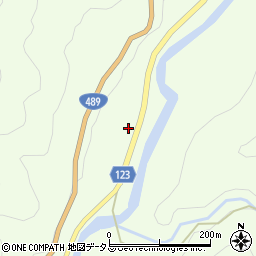 山口県山口市徳地野谷190-1周辺の地図