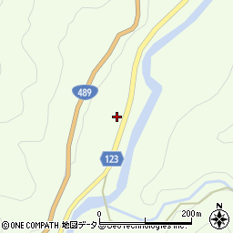 山口県山口市徳地野谷190周辺の地図