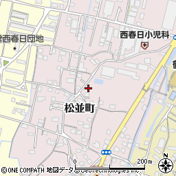 香川県高松市松並町624-8周辺の地図