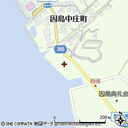 広島県尾道市因島中庄町2099周辺の地図