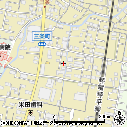 香川県高松市三条町304-1周辺の地図