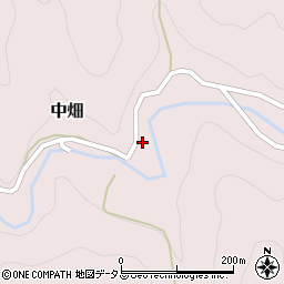 和歌山県紀の川市中畑262周辺の地図