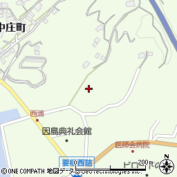 広島県尾道市因島中庄町2396周辺の地図