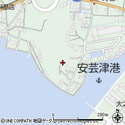 広島県東広島市安芸津町木谷317周辺の地図