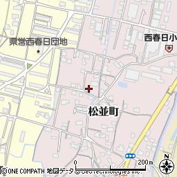 香川県高松市松並町784-5周辺の地図