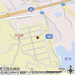 和歌山県橋本市高野口町応其443-88周辺の地図