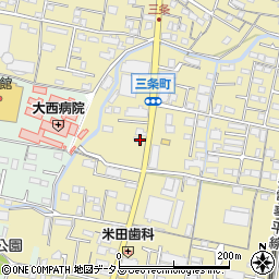 全席完全個室 炭火極味焼肉 英（ハナフサ） 三条店周辺の地図