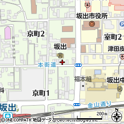 高松信用金庫坂出東支店周辺の地図